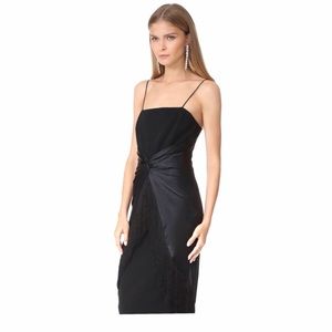 Elegant black evening dress- Cinq a sept